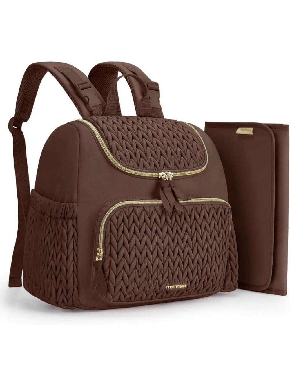 Stylish Mini Diaper Bag Backpack for Moms with Changing Pad - Perfect Baby